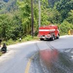 Mobil Damkar Tergelincir di Jalan Menurun, Enam Personel Kolut Terluka